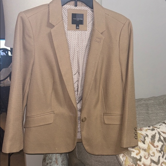 The Limited Jackets & Blazers - The Limited Classic Camel Blazer